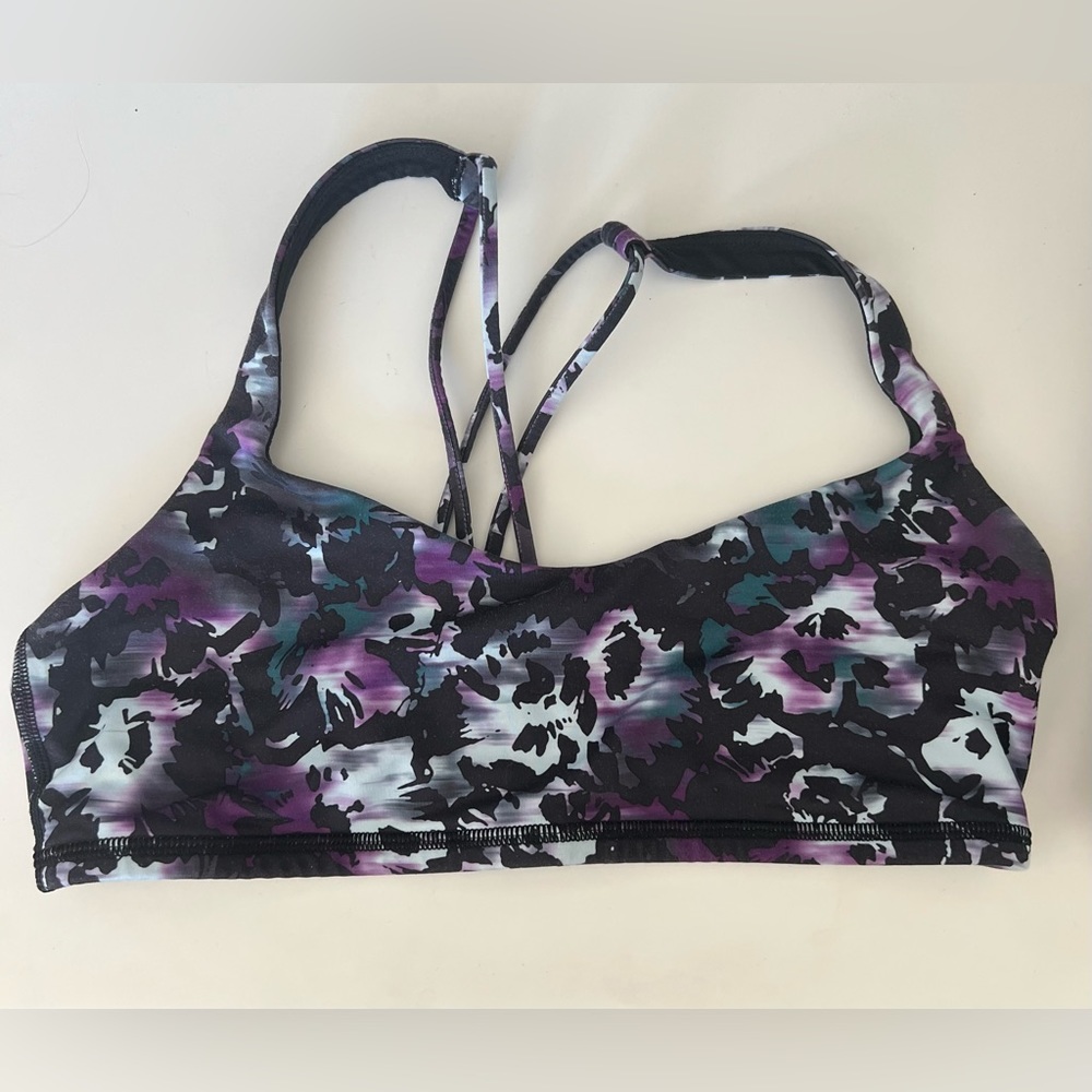 Lululemon Cross Back Bra- multicolored